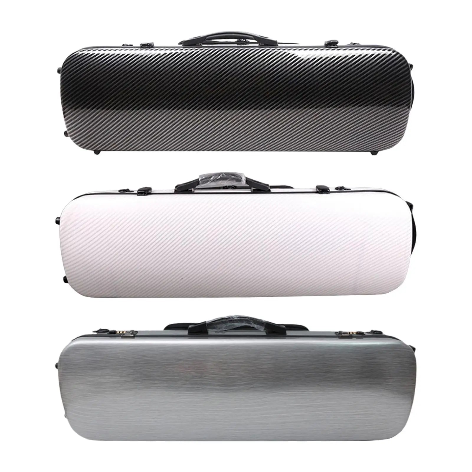4/4 Violin Hard Case Built in Hygrometer with Coded Lock Lightweight Protective