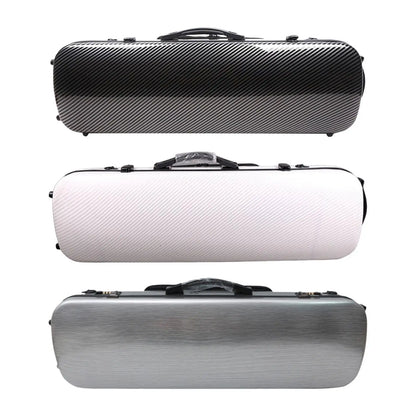 4/4 Violin Hard Case Built in Hygrometer with Coded Lock Lightweight Protective