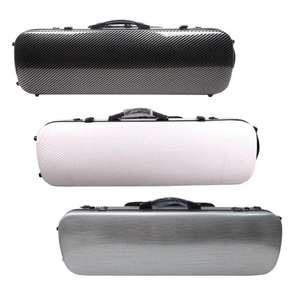 4/4 Violin Hard Case Built in Hygrometer with Coded Lock Lightweight Protective